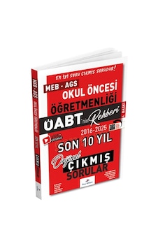 Dizgi Kitap 2026 Öabt Meb Ags Nin Rehberi Okul Öncesi Öğretmenliği Çıkmış Sorular Son 10 Yıl Dizgi Kitap 2026 Öabt Meb Ags Nin Rehberi Okul Öncesi Öğretmenliği Çıkmış Sorular Son 10 Yıl