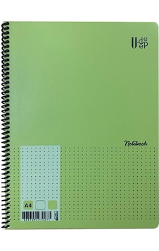 Umut U-Deep A4 Spiralli Defter Pp. Kapak 60 Yp. Kareli Umut U-Deep A4 Spiralli Defter Pp. Kapak 60 Yp. Kareli
