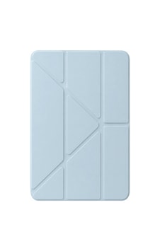 Apple İpad Air 11 2026 Mera Kalemlikli Tablet Kılıfı - Açık Mavi Arka Kapak