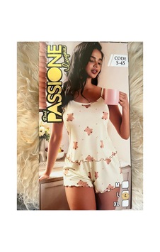 Passionies Pijama Takımı Krem
