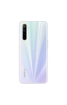 Oppo Realme 6 Arka Pil Kapağı Beyaz