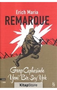Kitapstore Garp Cephesinde Yeni Bir Şey Yok Ciltli / Erich Maria Remarque