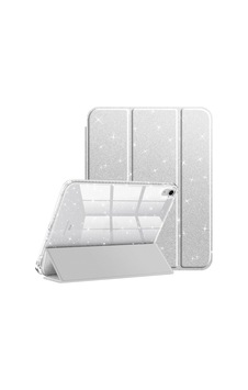 Apple iPad Uyumlu 11. A16 11inç/10. 10.9inç İle Uyumlu Kılıf Cover Kalem Bölmeli Pc Case Simli-gümüş Sku: Zeusb0gh3pscgn Arka Kapak