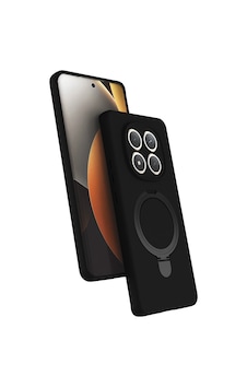 Cosmotex Newface Xiaomi Redmi Note 15 Pro 4g Regal Magsafe Standlı Kapak - Siyah Sıyah Cosmotex Newface Xiaomi Redmi Note 15 Pro 4g Regal Magsafe Standlı Kapak - Siyah Sıyah