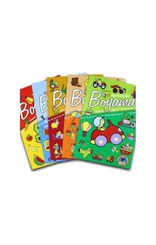 Okul Öncesi Boyama - Etkinlikli Eğlenceli Dev Boyama Kitabı 5'li Okul Öncesi Boyama - Etkinlikli Eğlenceli Dev Boyama Kitabı 5'li