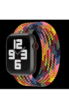 Piili Apple Watch Hasır Band Kamuflaj 42/44/45 Mm Kırmızı Piili Apple Watch Hasır Band Kamuflaj 42/44/45 Mm Kırmızı
