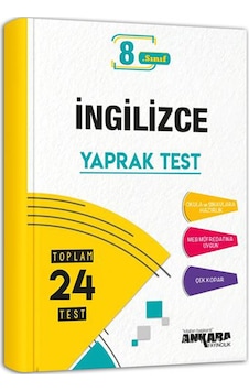 Ankara Yayınları 8. Sınıf Lgs Ingilizce Yaprak Test Ankara Yayınları 8. Sınıf Lgs Ingilizce Yaprak Test