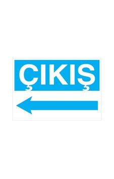 Çıkış Uyarı Tabelası - 35x50 Foreks - Şaky54 Çıkış Uyarı Tabelası - 35x50 Foreks - Şaky54