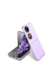Huawei P50 Pocket İle Uyumlu Kılıf Mat Görünümlü Ultra İnce Telefon Kılıfı Kapak Huawei P50 Pocket İle Uyumlu Kılıf Mat Görünümlü Ultra İnce Telefon Kılıfı Kapak