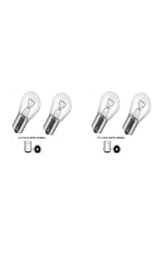 12 Volt 21watt Sinyal Ampulu Araba Motorsiklet 4 Adet Düz Tırn 12 Volt 21watt Sinyal Ampulu Araba Motorsiklet 4 Adet Düz Tırn