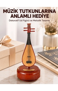 Enstrüman Figürlü Melodi Çalan Dekoratif Müzik Kutusu - Htctduczzzpipamüzikutusu-9 Enstrüman Figürlü Melodi Çalan Dekoratif Müzik Kutusu - Htctduczzzpipamüzikutusu-9