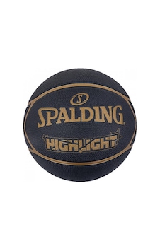 Spalding Basket Topu 2021 Highlight Black Gold Size :7 Rub (84355 Spalding Basket Topu 2021 Highlight Black Gold Size :7 Rub (84355