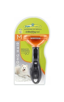 Furminator Short Hair Kısa Tüy Köpek Fırçası M Boy Turuncu Furminator Short Hair Kısa Tüy Köpek Fırçası M Boy Turuncu