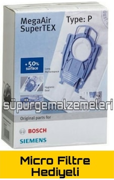 Bosch Uyumlu Ergomaxx Professional 2200W 4 Adet Toz Torbası+Micro Filtre
