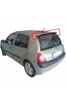 Clio 2 Hb Anatomik Spoiler Boyasız Clio 2 Hb Anatomik Spoiler Boyasız