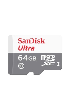 Sandisk Ultra 64 Gb 100 Mb/s Uhs-ı Class 10 Sdsqunr-064g-gn3mn Micro Sd Kart Sandisk Ultra 64 Gb 100 Mb/s Uhs-ı Class 10 Sdsqunr-064g-gn3mn Micro Sd Kart