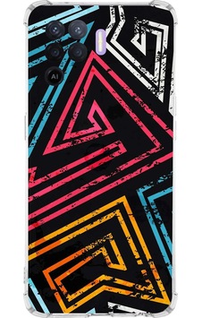 Oppo A94 Uyumlu Köşe Korumalı Eskitme Tasarımlı Şeffaf Silikon Kılıf Şeffaf Oppo A94 Uyumlu Köşe Korumalı Eskitme Tasarımlı Şeffaf Silikon Kılıf Şeffaf