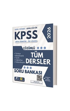 2026 Kpss Orta Öğretim / Ön Lisans Soru Bankası / Kolektif 2026 Kpss Orta Öğretim / Ön Lisans Soru Bankası / Kolektif