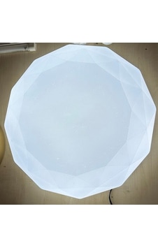 24w Kristal Led Armatür Beyaz Renk 38 Cm Beyaz 24w Kristal Led Armatür Beyaz Renk 38 Cm Beyaz