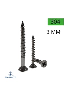 3 Mm Paslanmaz Sunta Ağaç Vidası Çeşitleri A2 Aısı 304 Kalite - 30 Adet 3 x 30 3 Mm Paslanmaz Sunta Ağaç Vidası Çeşitleri A2 Aısı 304 Kalite - 30 Adet 3 x 30