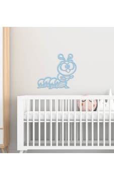 BK Gift Tırtıl Tasarımlı Çocuk Odası Ahşap Duvar Süsü-1 BK Gift Tırtıl Tasarımlı Çocuk Odası Ahşap Duvar Süsü-1