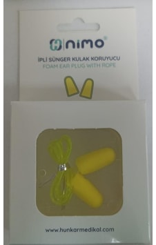 Nimo İpli Sünger Kulak Koruyucu