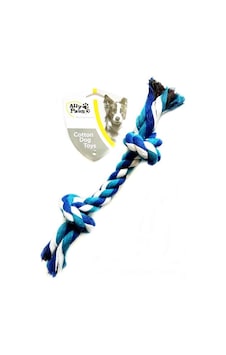 Allypaws İki Düğümlü Halat Diş İpi Köpek Oyuncağı 30 CM Allypaws İki Düğümlü Halat Diş İpi Köpek Oyuncağı 30 CM