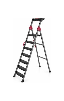 6+1 Basamaklı Metal Merdiven 150 Kg Taşıma 1 Adet 6+1 Basamaklı Metal Merdiven 150 Kg Taşıma 1 Adet