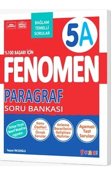 5. Sınıf Paragraf Fenomen A Soru Bankası Fenomen Okul Yayınları 5. Sınıf Paragraf Fenomen A Soru Bankası Fenomen Okul Yayınları