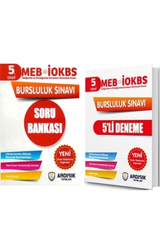 Ardışık Yayınları 5. Sınıf 2025 Bursluluk Sınavı Soru Bankası Ve Deneme Seti 2 Kitap Ardışık Yayınları 5. Sınıf 2025 Bursluluk Sınavı Soru Bankası Ve Deneme Seti 2 Kitap