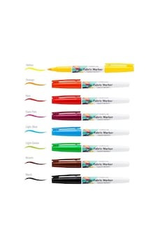 Lineplus Fabric Marker Kumaş Boyama Kalemi 8 Renk