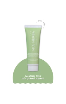 Mia Herba Canlandırıcı ve Salatalık Özlü Göz Çevresi Maskesi 50 ML Mia Herba Canlandırıcı ve Salatalık Özlü Göz Çevresi Maskesi 50 ML