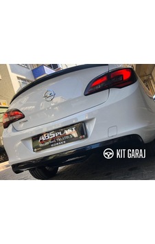 Kit Garaj Astra J Sedan Spoiler Plastik 2009-2015 Boyalı