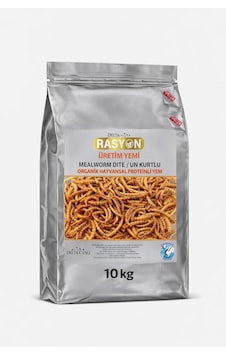 Un Kurtlu Organik Hayvansal Proteinli Üretim Yemi Küçük Taneli - 100 Ml