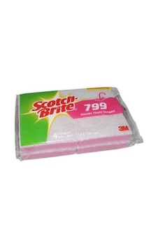 Scotch Brite 799 Hassas Yüzey Süngeri 4 Adet Pembe Scotch Brite 799 Hassas Yüzey Süngeri 4 Adet Pembe