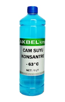 Akbel - 63 Derece Cam Suyu Antifrizli 1 L