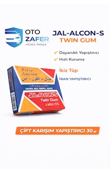 Jal-alcon-s Twin Gum 5 Dakika Çift Karışım Yapıştırıcı 30 Gr İkiz Tüp İran Yapıştırıcısı 30 Gr