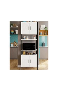 Side Metal Fırın Dolabı 180cm Beyaz Side Metal Fırın Dolabı 180cm Beyaz