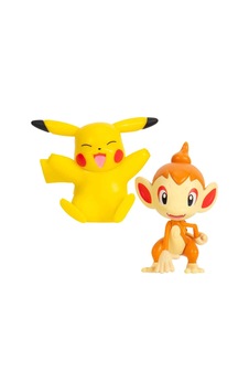 Pokemon Battle 2'li Figür Seti Asorti-3 Pıkachu-chımchar