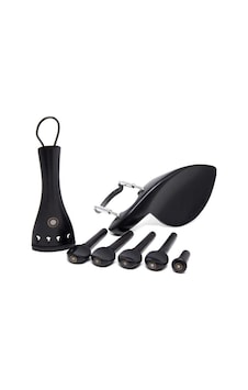 Carlovy Mve-s-14 Keman Aksesuar Seti - Abanoz Eğitim - 1/4 Boy Komple Set: 4 Burgu, 1 Kuyruk, 1 Çenelik Ve 1 Endpin Yüksek Kaliteli Siyah Abanoz Uyum: 1/4 Küçük Boy Kemanlar Carlovy Mve-s-14 Keman Aksesuar Seti - Abanoz Eğitim - 1/4 Boy Komple Set: 4 Burgu, 1 Kuyruk, 1 Çenelik Ve 1 Endpin Yüksek Kaliteli Siyah Abanoz Uyum: 1/4 Küçük Boy Kemanlar