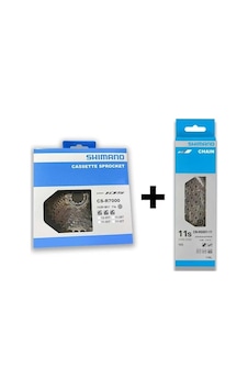 Shimano Cs- R7000 105 11-32t Ruble + Shimano Cn-hg601 Zincir 11 V Gri Shimano Cs- R7000 105 11-32t Ruble + Shimano Cn-hg601 Zincir 11 V Gri