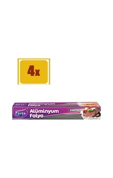Alüminyum Folyo 8 Mt X 4 Adet Alüminyum Folyo 8 Mt X 4 Adet
