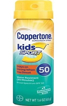 Coppertone Sport Spf50 Kids Sprey 45 Gr Coppertone Sport Spf50 Kids Sprey 45 Gr