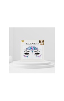 Lila Zümrüt Model Kız Çocuk Yüz Sticker Lila Lila Zümrüt Model Kız Çocuk Yüz Sticker Lila