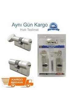 Yuma Tuzaklı İkiz Barel Saten-gri Ortak Anahtarlı 68 Mm ym-b68bg