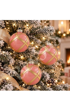 Beysüs Yılbaşı Çam Ağacı Süsü Parlak Özel Altın Çizgili Holiday Cici Top 8cm 3lü Beysüs Yılbaşı Çam Ağacı Süsü Parlak Özel Altın Çizgili Holiday Cici Top 8cm 3lü