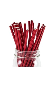 Tinky Winky Kağıt Pipet 20 Cm - 06mm. Parlak Kırmızı / 25 Adet Kırmızı Genel Tinky Winky Kağıt Pipet 20 Cm - 06mm. Parlak Kırmızı / 25 Adet Kırmızı Genel