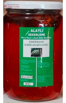 Alaylı Şekerleme Eskipazar Geleneksel Kara Çam Kozalak Reçeli 800 G