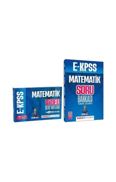 İndeks Akademi 2026 Ekpss Matematik Video Ders Notları + Soru Bankası 2 Li Set - Eren Tunçer İndeks Akademi Yayıncılık İndeks Akademi 2026 Ekpss Matematik Video Ders Notları + Soru Bankası 2 Li Set - Eren Tunçer İndeks Akademi Yayıncılık