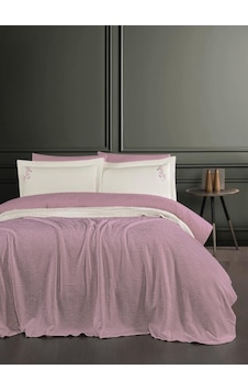 Çift Kişilik Dream Battanıyelı Nevresım Setı Talıa Puce 200x220 Lila Çift Kişilik Dream Battanıyelı Nevresım Setı Talıa Puce 200x220 Lila